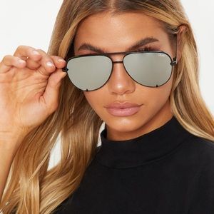 QUAY x Desi High Key Reflective Glasses